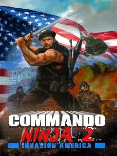 Постер Коммандос-ниндзя 2: Вторжение в Америку