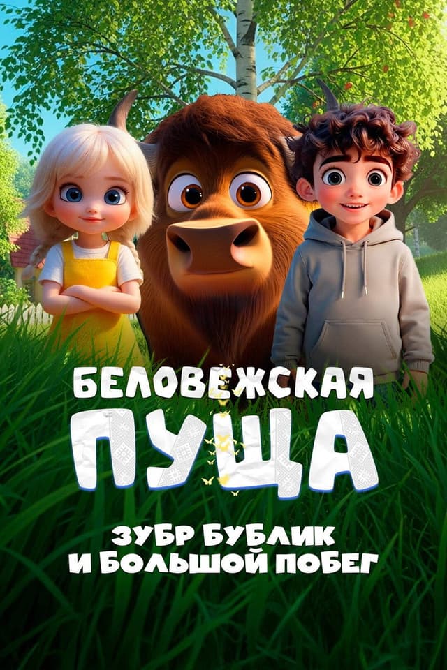 Постер Беловежская пуща. Зубр Бублик и большой побег