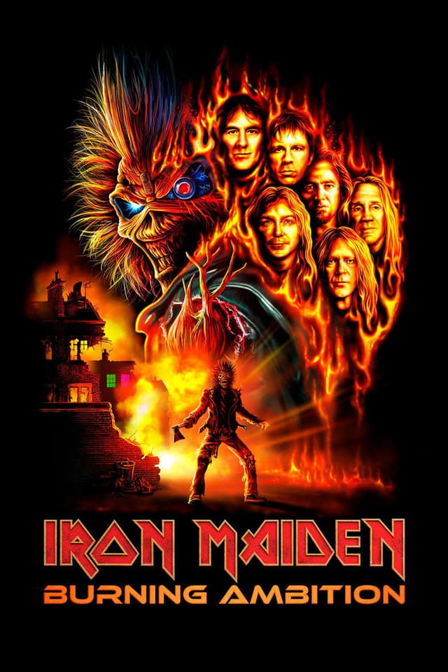 Постер Iron Maiden: Burning Ambition